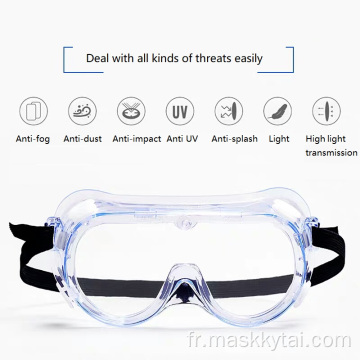 Lunettes de sécurité / Lunettes de protection Lunettes anti-buée